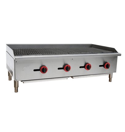 Cookline CCB-48 48" Gas Countertop Radiant Charbroiler - TheChefStore.Com