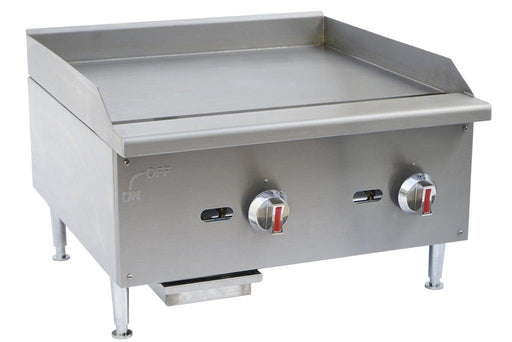 Cookline CGG-24M 24" Gas Countertop Griddle with Manual Controls, 60,000 BTU - TheChefStore.Com