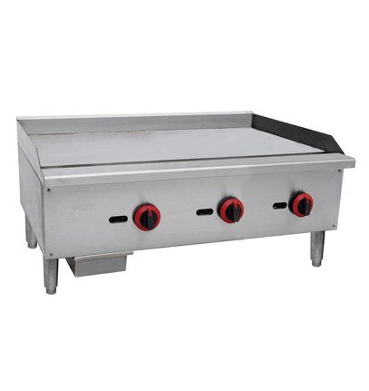 Cookline CGG-36M 36" Gas Countertop Griddle with Manual Controls, 90,000 BTU - TheChefStore.Com