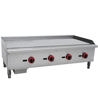 Cookline CGG-48M 48" 4 Burner Gas Countertop Griddle with Manual Controls, 120,000 BTU - TheChefStore.Com