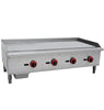 Cookline CGG-48M 48" 4 Burner Gas Countertop Griddle with Manual Controls, 120,000 BTU - TheChefStore.Com