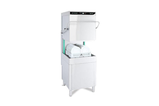 Jet-Tech 757E Door Type Dishwasher, High-Temp, Built-in Booster, 60 Racks Per Hour - TheChefStore.Com