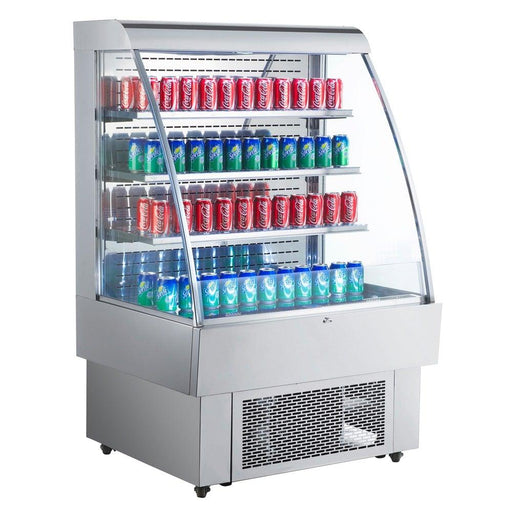 Marchia MDS380 40" Open Refrigerated Merchandiser Grab and Go Display Case - TheChefStore.Com