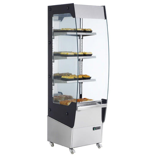 Marchia MHS220 Open Heated Grab and Go Display Warming Case - TheChefStore.Com