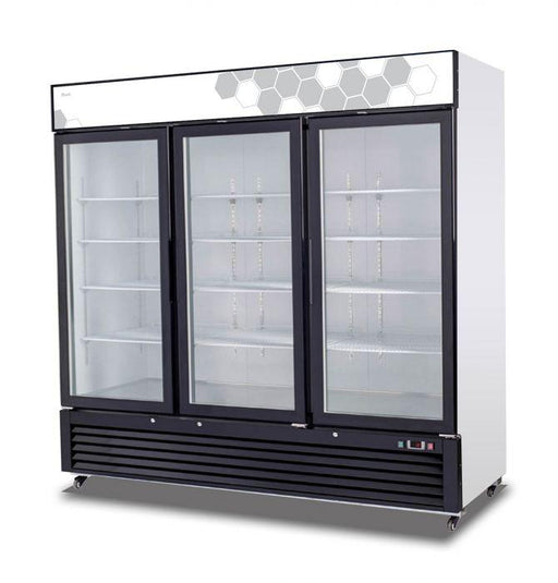 Migali C-72FM-HC 72 cu/ft Glass Door Merchandiser Freezer, Competitor Series - TheChefStore.Com