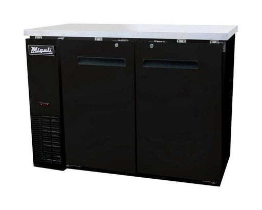 Migali C-BB48-HC 48" Solid Door Back Bar Refrigerator, Competitor Series - TheChefStore.Com