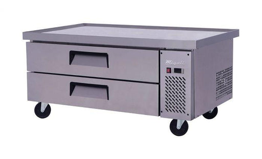 Migali C-CB52-60-HC 52" Wide Refrigerated Chef Base with 60" extended top, Competitor Series - TheChefStore.Com