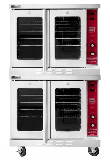 Migali C-CO2-NG Convection Oven Gas Competitor Series, 4 Burners - TheChefStore.Com
