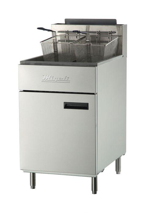 Migali C-F75-NG 75 lb Natural Gas Fryer - 170,000 BTU , Competitor Series - TheChefStore.Com