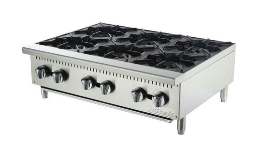 Migali C-HP-6-36 6 Burner Hot Plate, Competitor Series - TheChefStore.Com