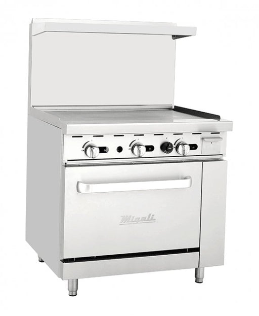 Migali C-RO-36G-NG 36" Griddle, (1) Oven, Natural Gas - TheChefStore.Com