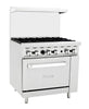 Migali C-RO6-LP 6 Burner Range, (1) Oven, Liquid Propane - TheChefStore.Com