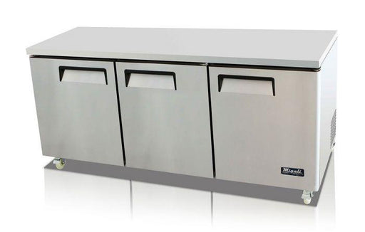 Migali C-U72R-HC 72" Under-counter & Work Top Refrigerator, Competitor Series - TheChefStore.Com