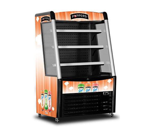 NAFCOOL ERINA36 36″ Open Air Curtain Merchandiser, 8.83 Cu. Ft. - TheChefStore.Com