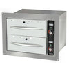 Prepline BDW2 Double Built-in Stainless Steel Drawer Warmer- 900W, 120V - TheChefStore.Com