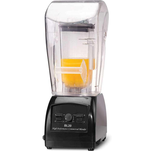 Prepline BL20-Q 2HP Heavy-Duty 64oz Commercial Blender with Sound Reduction Cover, 110V - TheChefStore.Com