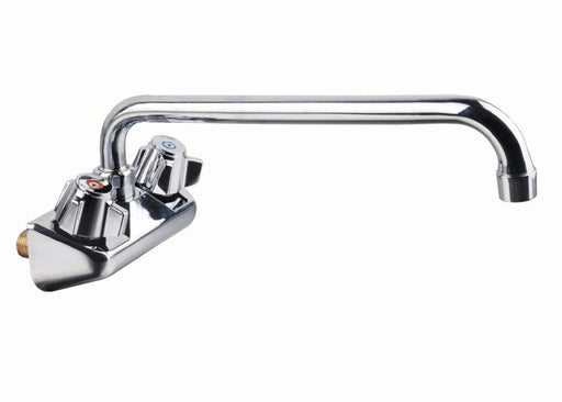 Prepline PFW-4-10 Wall Mounted 10" Swing Spout Sink Faucet - TheChefStore.Com
