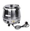 Prepline PSS-6000 10 Liter Stainless Steel Black Commercial Soup Kettle - TheChefStore.Com