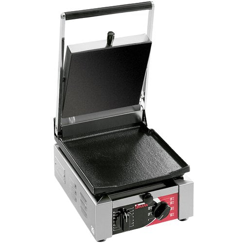 Sirman 34A1401105SI ELIO LL 10"x10" Panini Grill Flat Top and Flat Bottom with Timer - TheChefStore.Com