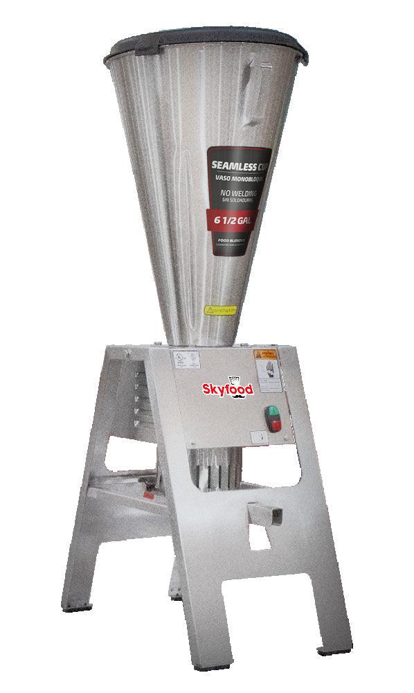 Skyfood LAR-25LMBE 6.5 Gallon Food Blender, Stainless Steel Container and Base, 3,500 RPM, 1.5 HP - TheChefStore.Com