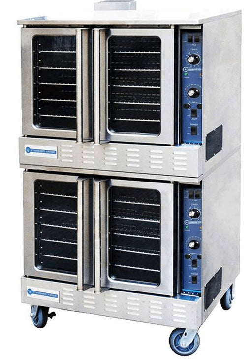 Standard Range SR-COE-DBL-208 Double Deck Full Size Electric Convection Oven, 208 Volt, 3 Phase - TheChefStore.Com