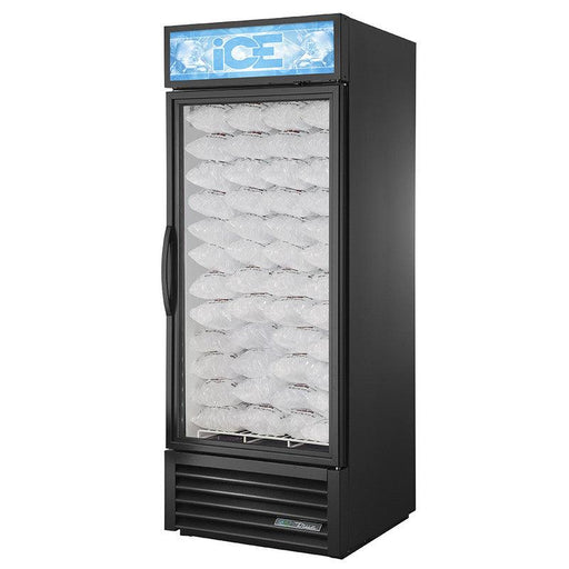 True GDIM-26NT-HC~TSL01 Ice Merchandiser, 29 7/8" Deep, 1 Door - TheChefStore.Com