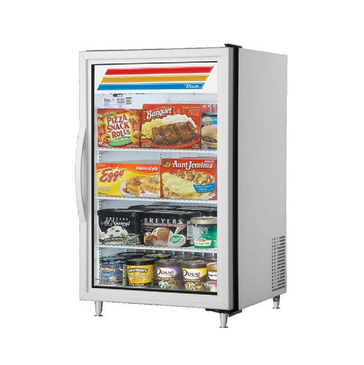 True GDM-07F-HC~TSL01 Countertop Merchandiser Freezer, 24 1/8" Wide, 1 Door, 3 Shelves - TheChefStore.Com