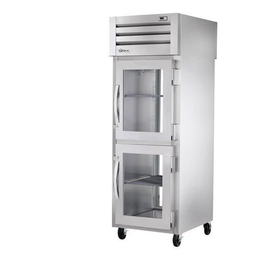 True STA1RPT-2HG-1G-HC Pass-Thru Refrigerator, 27 1/2" Wide, 2 Front / 1 Back Doors, STA Spec Series - TheChefStore.Com