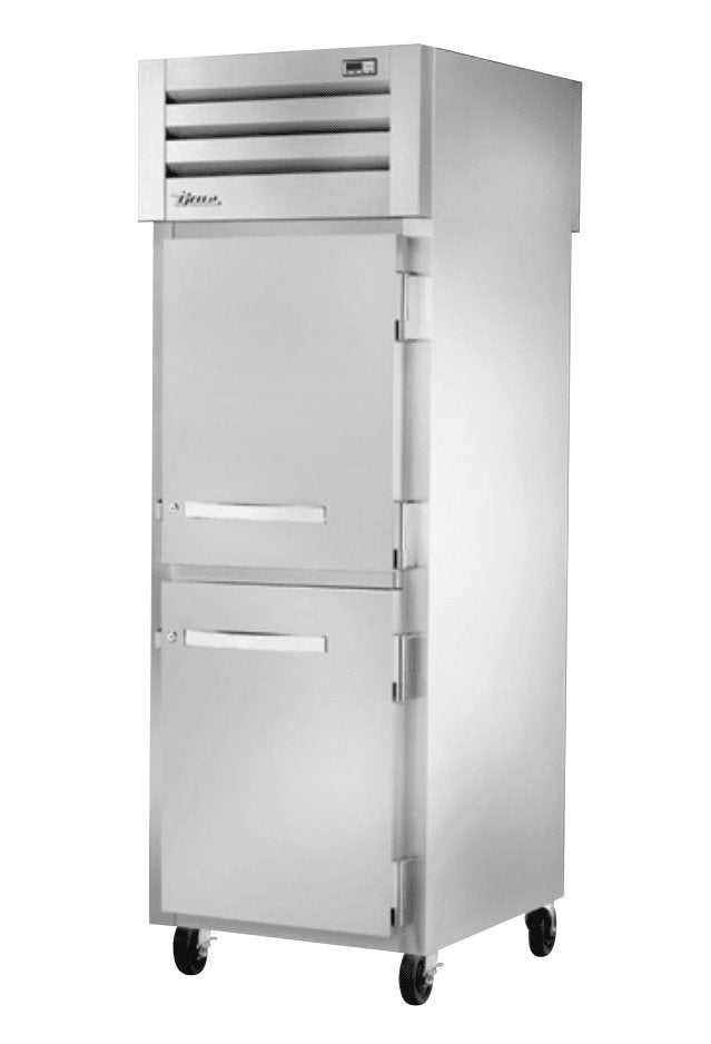 True STA1RPT-2HS-1G-HC Pass-Thru Refrigerator, 27 1/2" Wide, 2 Front / 1 Back Doors, STA Spec Series - TheChefStore.Com