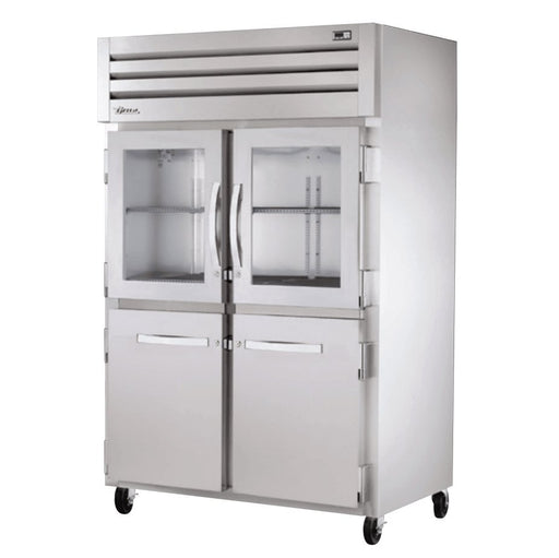 True STA2R-2HG/2HS-HC Reach-In Refrigerator, 52 5/8" Wide, 2 Front / 2 Back Doors, STA Spec Series - TheChefStore.Com