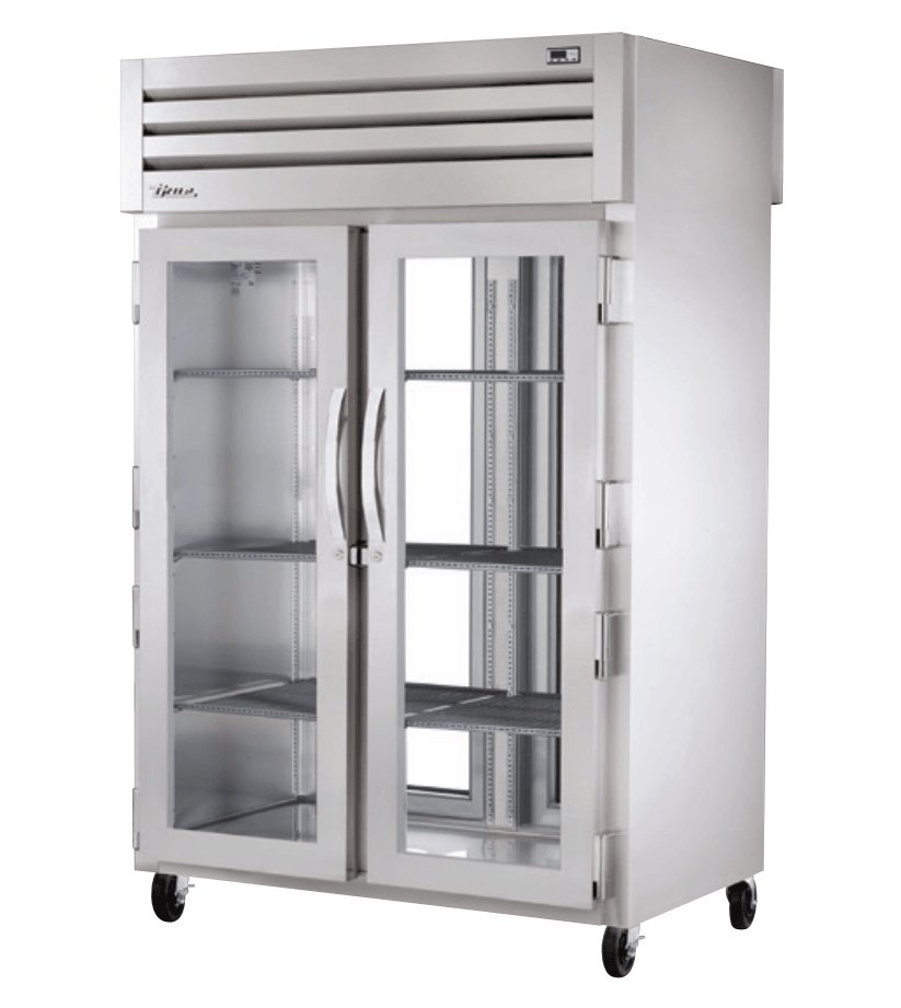 True STA2RPT-2G-2G-HC Pass-Thru Refrigerator, 52 5/8" Wide, 2 Front / 2 Back Doors, STA Spec Series - TheChefStore.Com