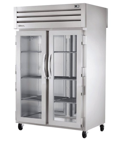 True STA2RPT-2G-2S-HC Pass-Thru Refrigerator, 52 5/8" Wide, 2 Front / 2 Back Doors, STA Spec Series - TheChefStore.Com