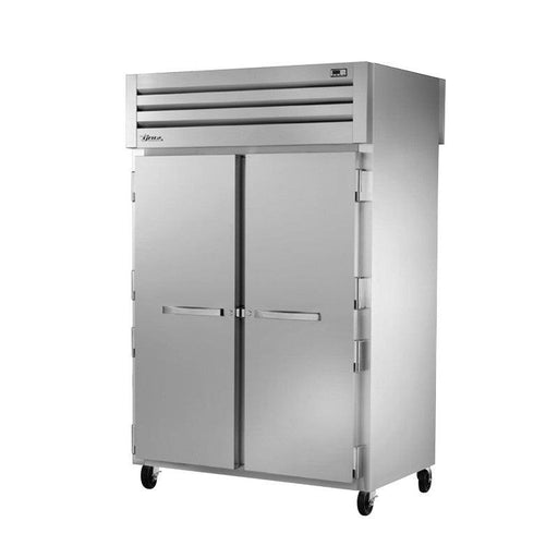 True STA2RPT-2S-2G-HC Pass-Thru Refrigerator, 52 5/8" Wide, 2 Front / 2 Back Doors, STA Spec Series - TheChefStore.Com