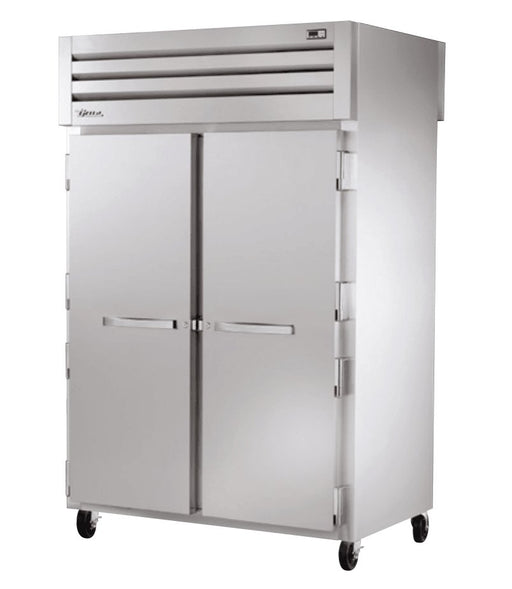 True STA2RPT-2S-2S-HC Pass-Thru Refrigerator, 52 5/8" Wide, 2 Front / 2 Back Doors, STA Spec Series - TheChefStore.Com