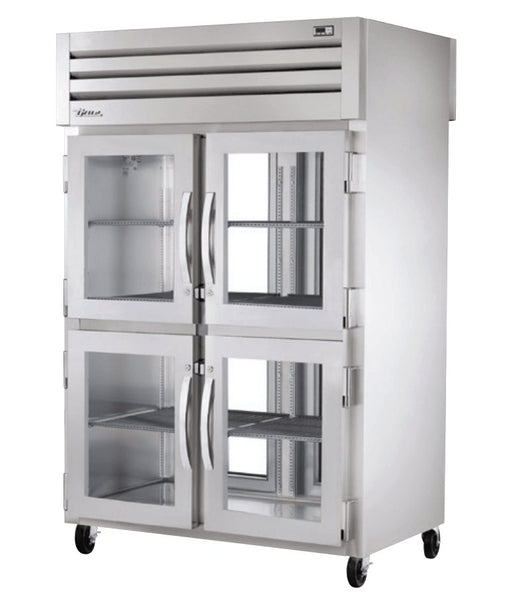 True STA2RPT-4HG-2G-HC Pass-Thru Refrigerator, 52 5/8" Wide, 4 Front / 2 Back Doors, STA Spec Series - TheChefStore.Com