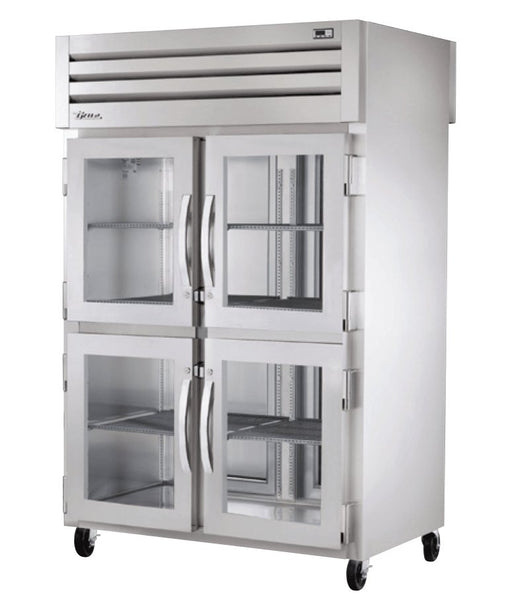 True STA2RPT-4HG-2S-HC Pass-Thru Refrigerator, 52 5/8" Wide, 4 Front / 2 Back Doors, STR Spec Series - TheChefStore.Com