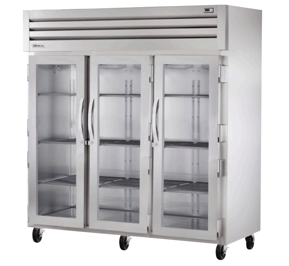 True STA3R-3G Reach-In Refrigerator, 77 3/4" Wide, 3 Doors, STA Spec Series - TheChefStore.Com