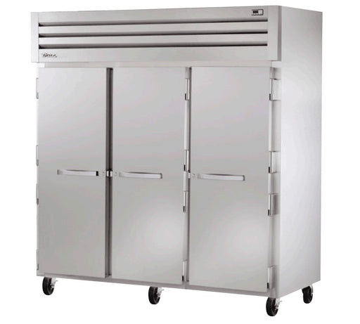 True STA3R-3S Reach-In Refrigerator, 77 3/4" Wide, 3 Doors, STA Spec Series - TheChefStore.Com