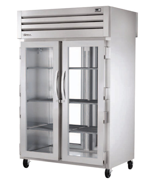 True STG2RPT-2G-2G-HC Pass-Thru Refrigerator, 52 5/8" Wide, 2 Front / 2 Back Doors, STG Spec Series - TheChefStore.Com