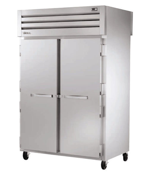 True STG2RPT-2S-2G-HC Pass-Thru Refrigerator, 52 5/8" Wide, 2 Front / 2 Back Doors, STG Spec Series - TheChefStore.Com