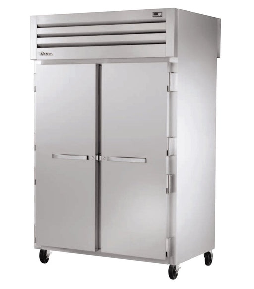 True STG2RPT-2S-2S-HC Pass-Thru Refrigerator, 52 5/8" Wide, 2 Front / 2 Back Doors, STG Spec Series - TheChefStore.Com