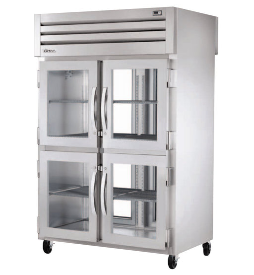 True STG2RPT-4HG-2G-HC Pass-Thru Refrigerator, 52 5/8" Wide, 4 Front / 2 Back Doors, STG Spec Series - TheChefStore.Com