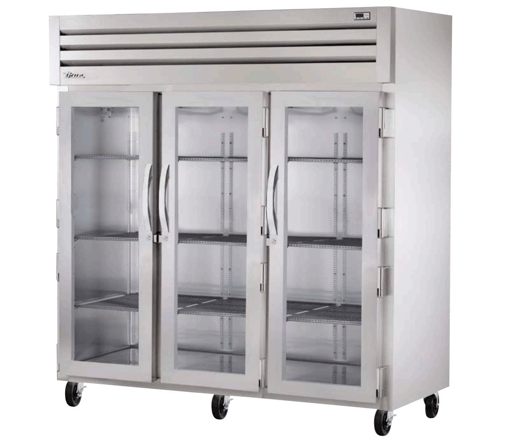 True STG3R-3G Reach-In Refrigerator, 77 3/4" Wide, 3 Doors, STG Spec Series - TheChefStore.Com