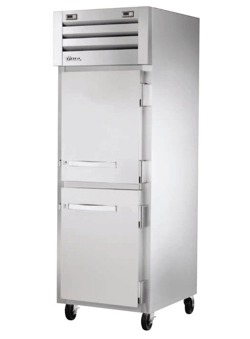 True STR1DTA-2HS-HC Reach-In Refrigerator Freezer, 27 1/2" Wide, 2 Doors, STR Spec Series - TheChefStore.Com