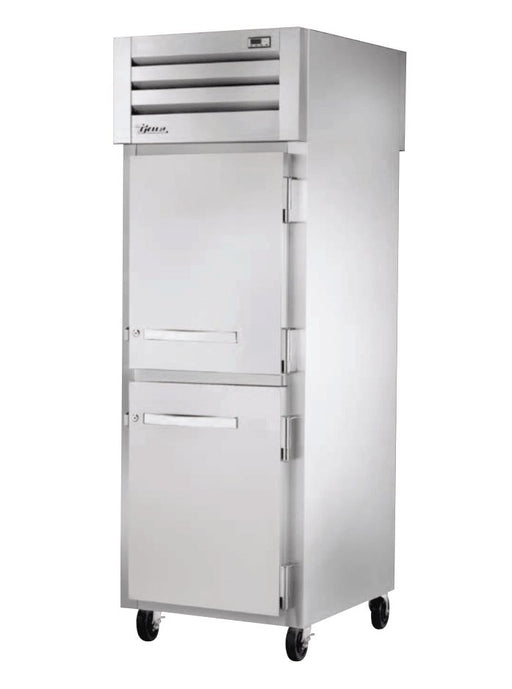 True STR1FPT-2HS-2HS Pass-Thru Freezer, 27 1/2" Wide, 2 Front / 2 Back Doors, STR Spec Series - TheChefStore.Com