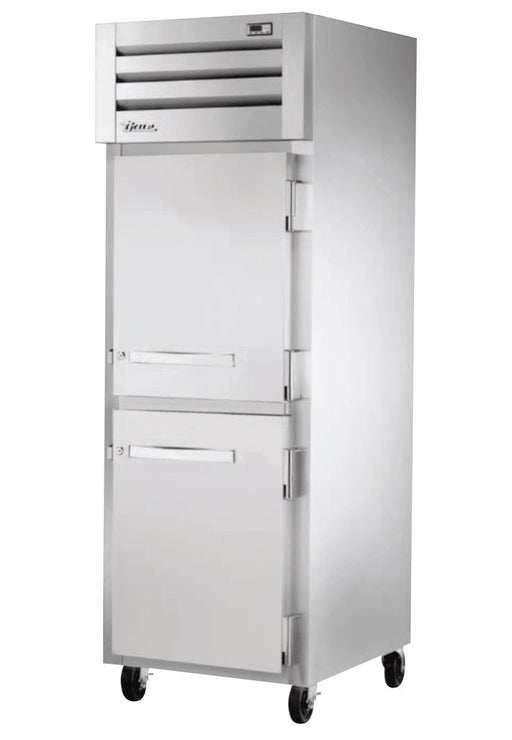 True STR1H-2HS Reach-In Heated Cabinet, 27 1/2" Wide, 2 Doors, STR Spec Series - TheChefStore.Com