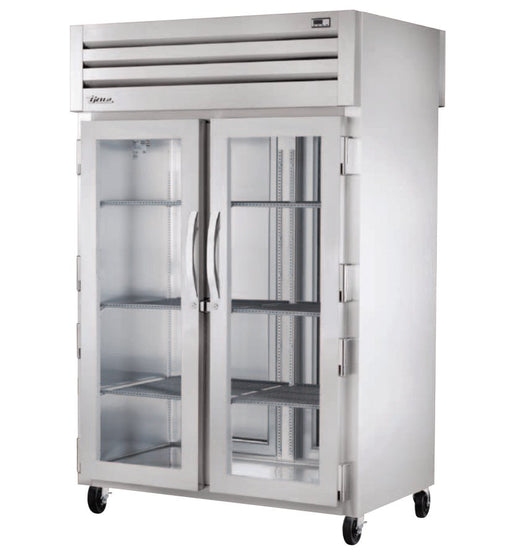 True STR2HPT-2G-2S Pass-Thru Heated Cabinet, 52 5/8" Wide, 2 Front / 2 Back Doors, STR Spec Series - TheChefStore.Com