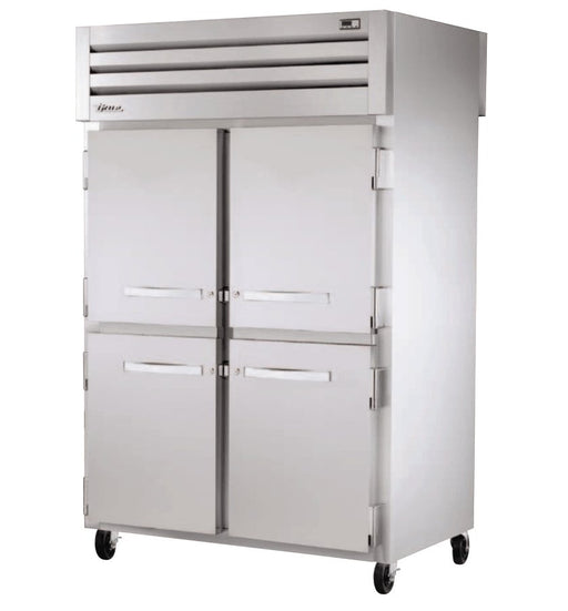 True STR2RPT-4HS-2S-HC Pass-Thru Refrigerator, 52 5/8" Wide, 4 Front / 2 Back Doors, STR Spec Series - TheChefStore.Com