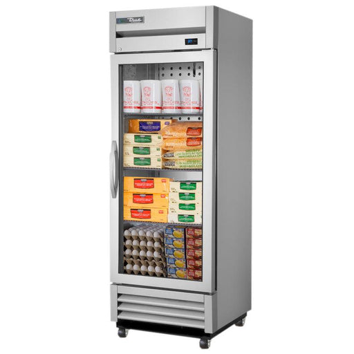 True T-19G-HC~FGD01 Reach-In Refrigerator, 27" Wide, 1 Door, 3 Shelves, T-Series - TheChefStore.Com