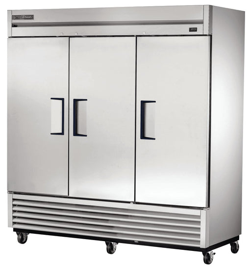 True T-72-HC Reach-In Refrigerator, 78 1/8" Wide, 3 Doors, 9 Shelves, T-Series - TheChefStore.Com